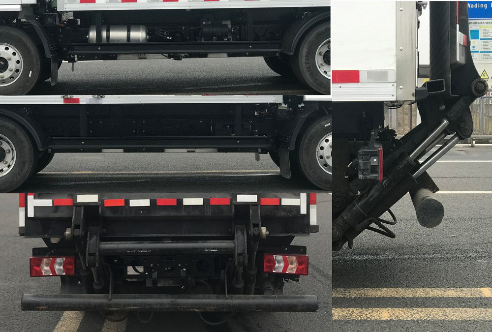 陜汽牌SX5048XLCBEV341N1純電動(dòng)冷藏車公告圖片