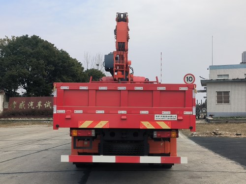 陜汽牌SX5189JSQBP65112隨車起重運(yùn)輸車公告圖片