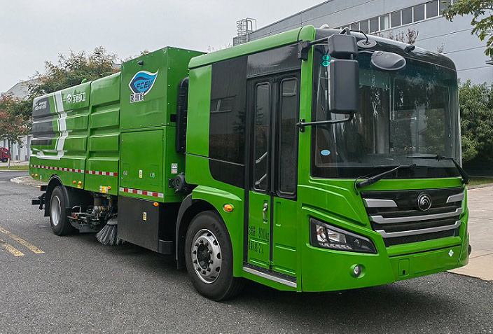 宇通牌YTZ5180TXSD5FCEV燃料電池洗掃車