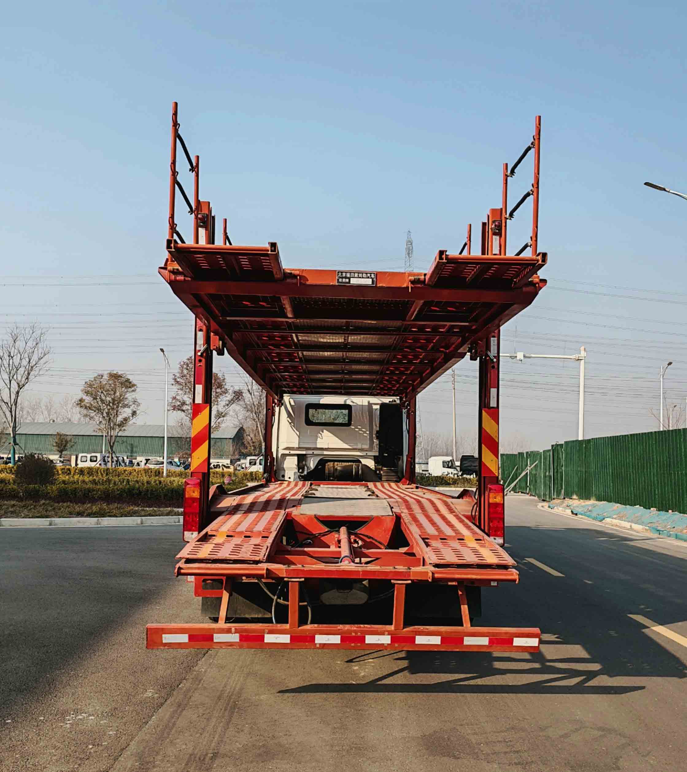 歐曼牌BJ5259TCLY6HPL-09車輛運輸車公告圖片