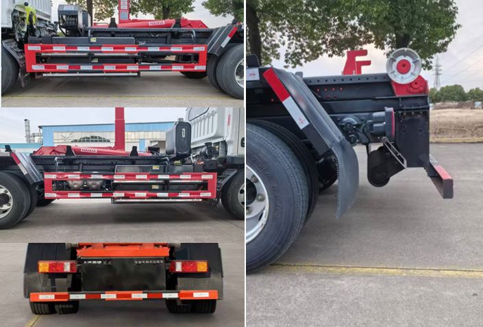 躍進牌SH5127ZXXVZHEVWZ8純電動車廂可卸式垃圾車公告圖片