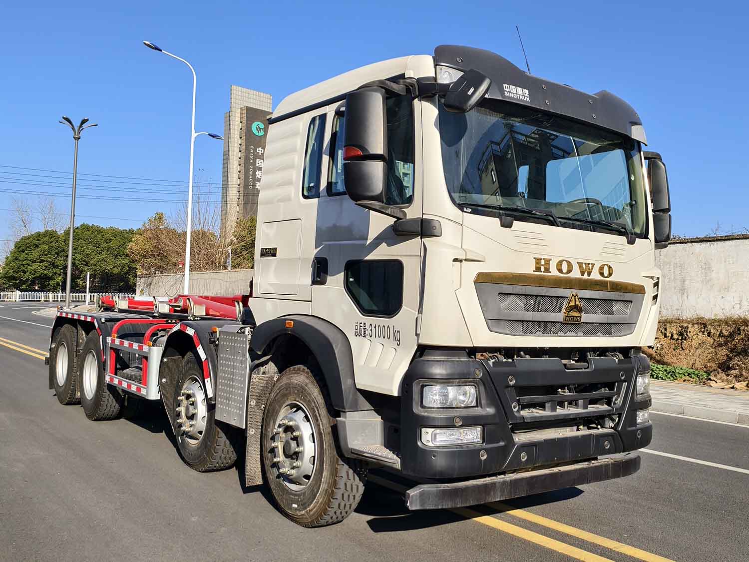 中佳華悅牌ZHN5317ZXXZZ6車廂可卸式垃圾車公告圖片