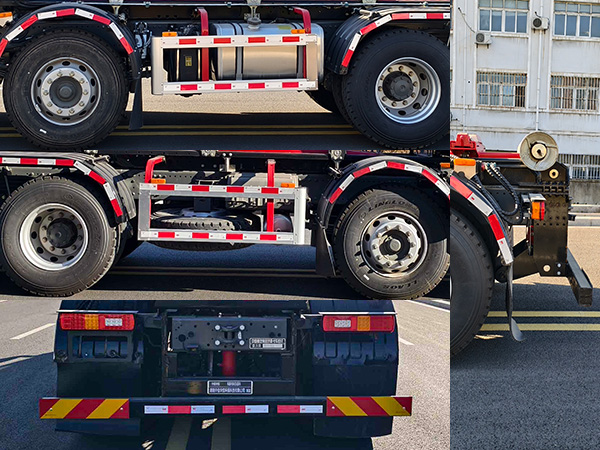 中佳華悅牌ZHN5317ZXXZZ6車廂可卸式垃圾車公告圖片