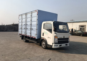豪沃牌ZZ5047XXYF3313Z145BEV6纯电动厢式货车