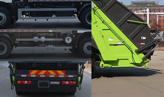 中標(biāo)牌ZBF5250ZYSSXE6F壓縮式垃圾車公告圖片