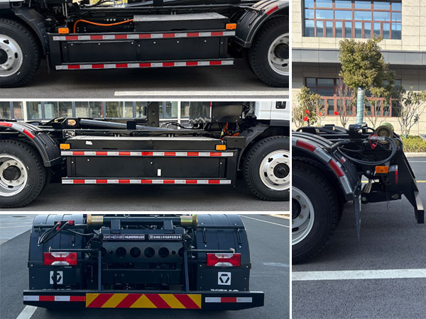 徐工牌XGH5140ZXXSBEV純電動車廂可卸式垃圾車公告圖片