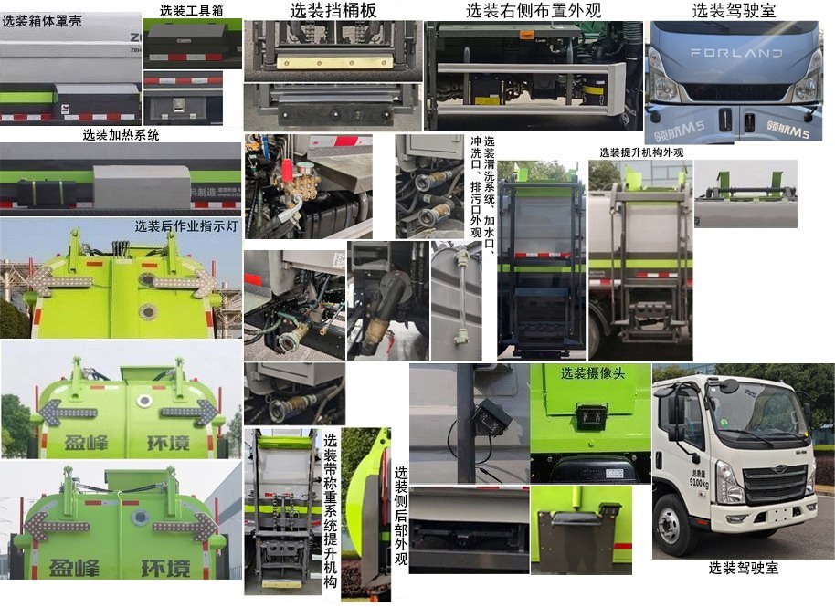中聯(lián)牌ZBH5090TCABJE6餐廚垃圾車公告圖片