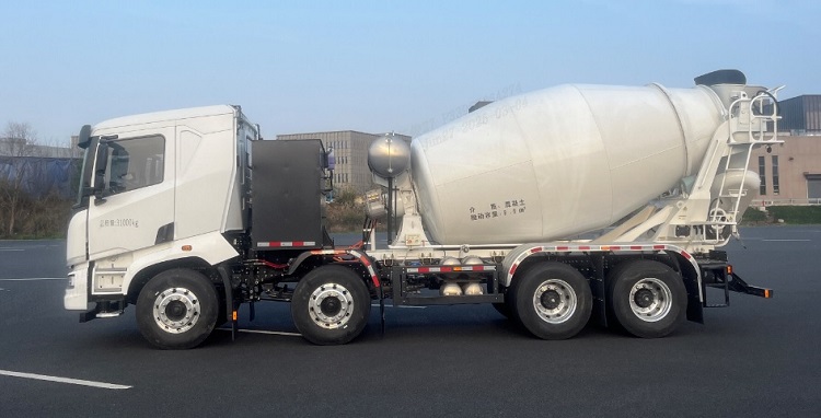 比亞迪牌BYD5310GJBBEV6純電動混凝土攪拌運輸車公告圖片