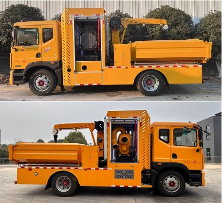 程力威牌CLW5121TPSASL大流量排水搶險(xiǎn)車(chē)公告圖片
