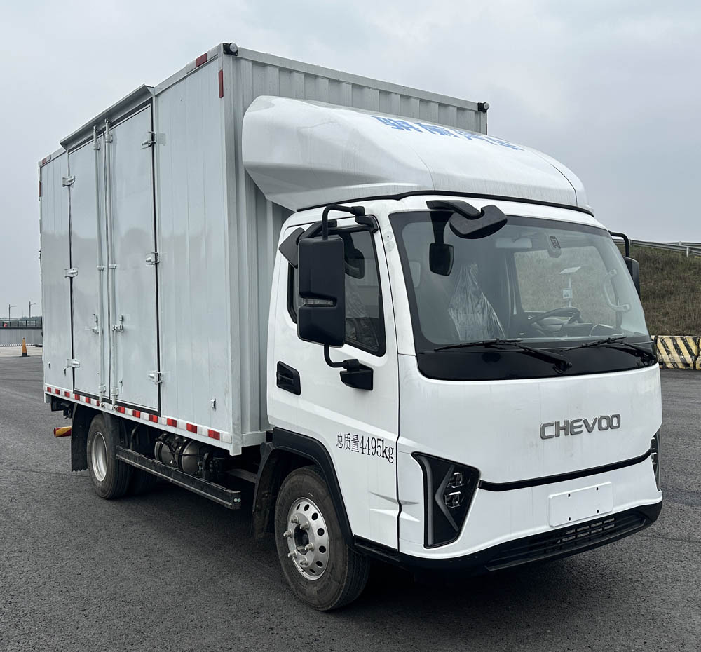 騏蔚牌GK5042XXYBEV1純電動(dòng)廂式貨車公告圖片