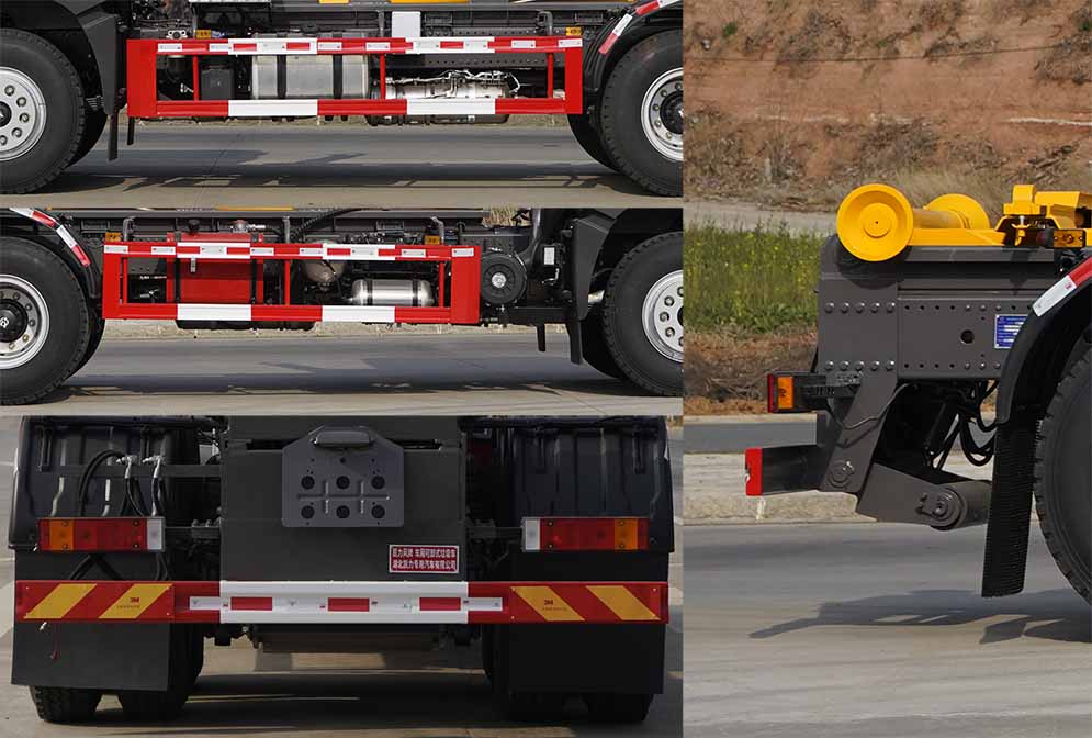 凱力風牌KLF5251ZXXE6車廂可卸式垃圾車公告圖片