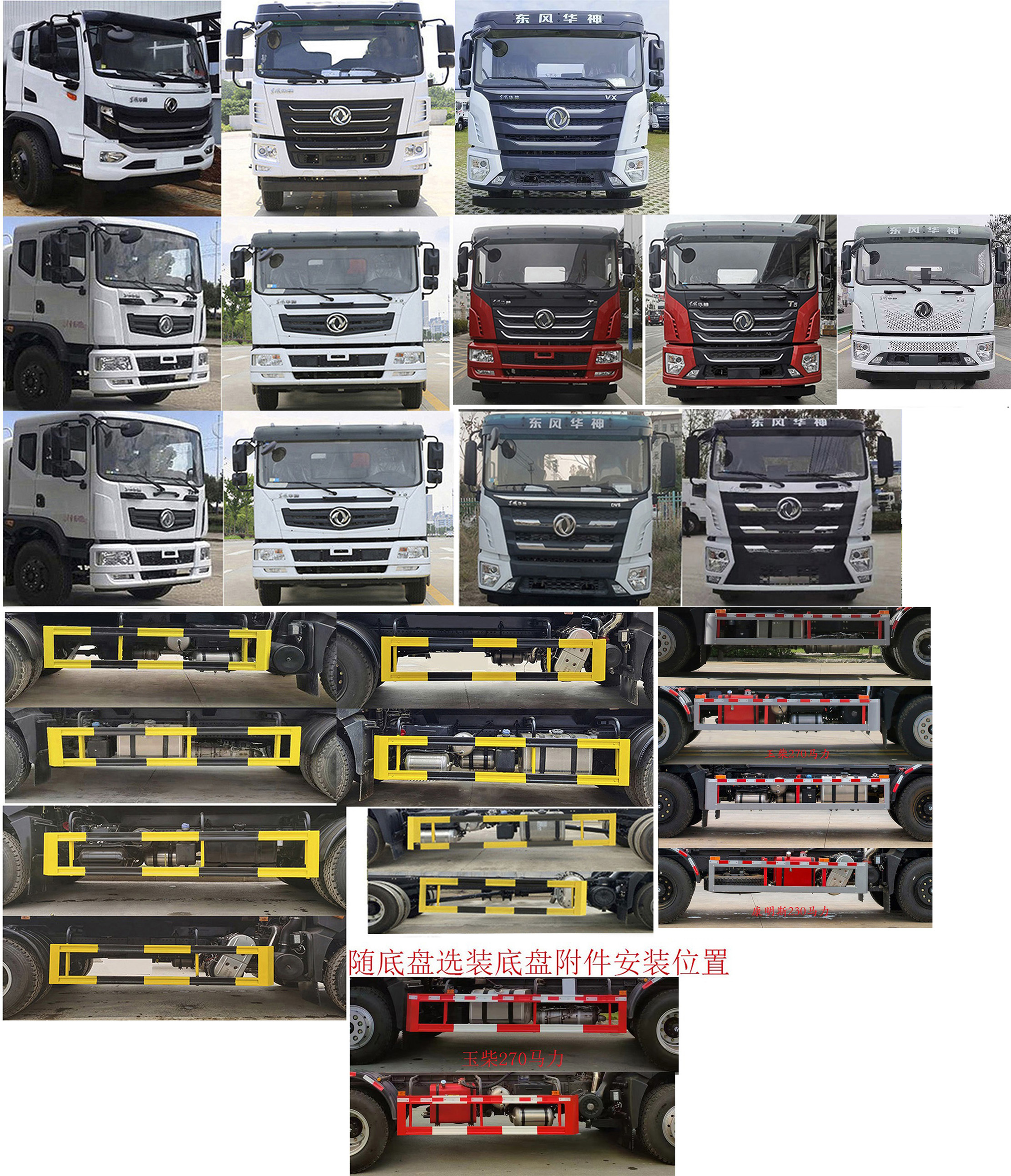 凱力風牌KLF5251ZXXE6車廂可卸式垃圾車公告圖片