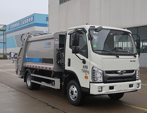 中標(biāo)牌ZBF5070ZYSBJY6F壓縮式垃圾車公告圖片