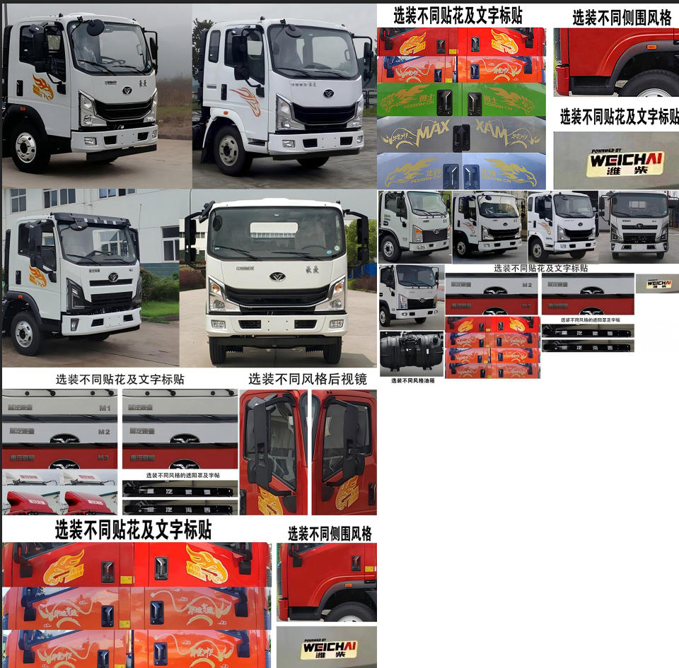 斯太隆牌HZH5048ZYSZ6壓縮式垃圾車公告圖片