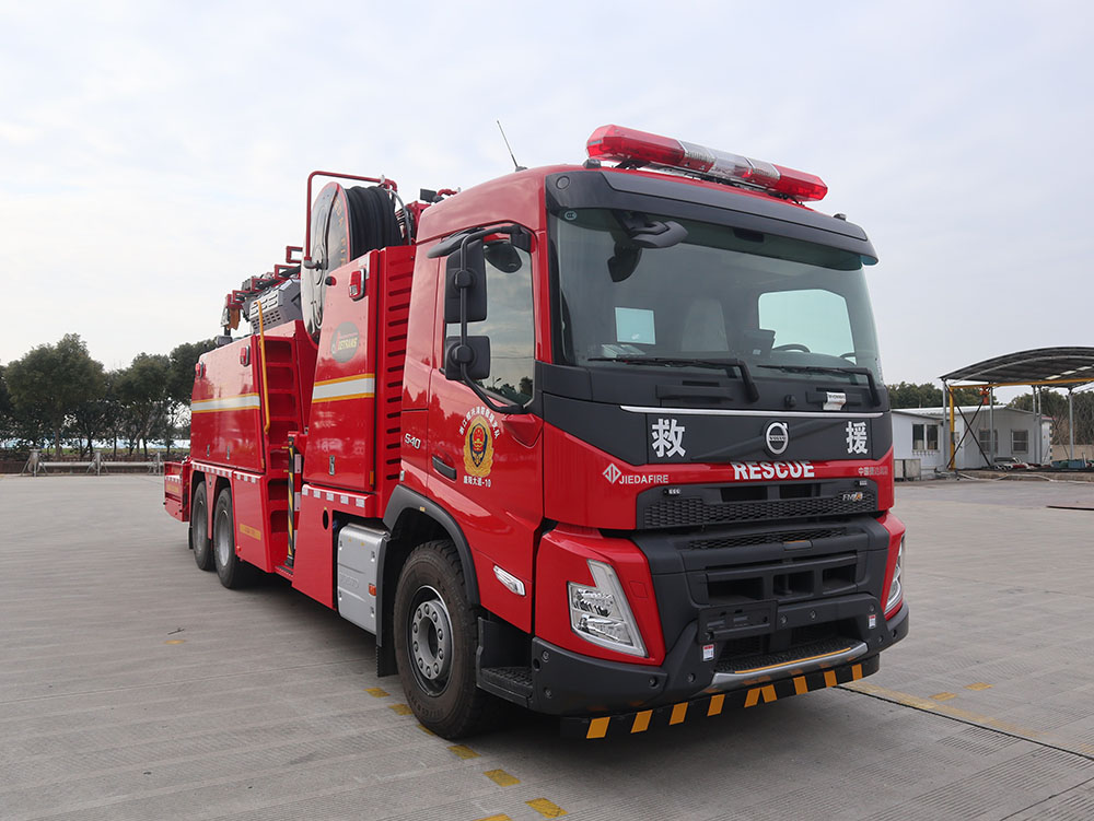 捷達(dá)消防牌SJD5300TXFBP600/YDXZWEA泵浦消防車(chē)