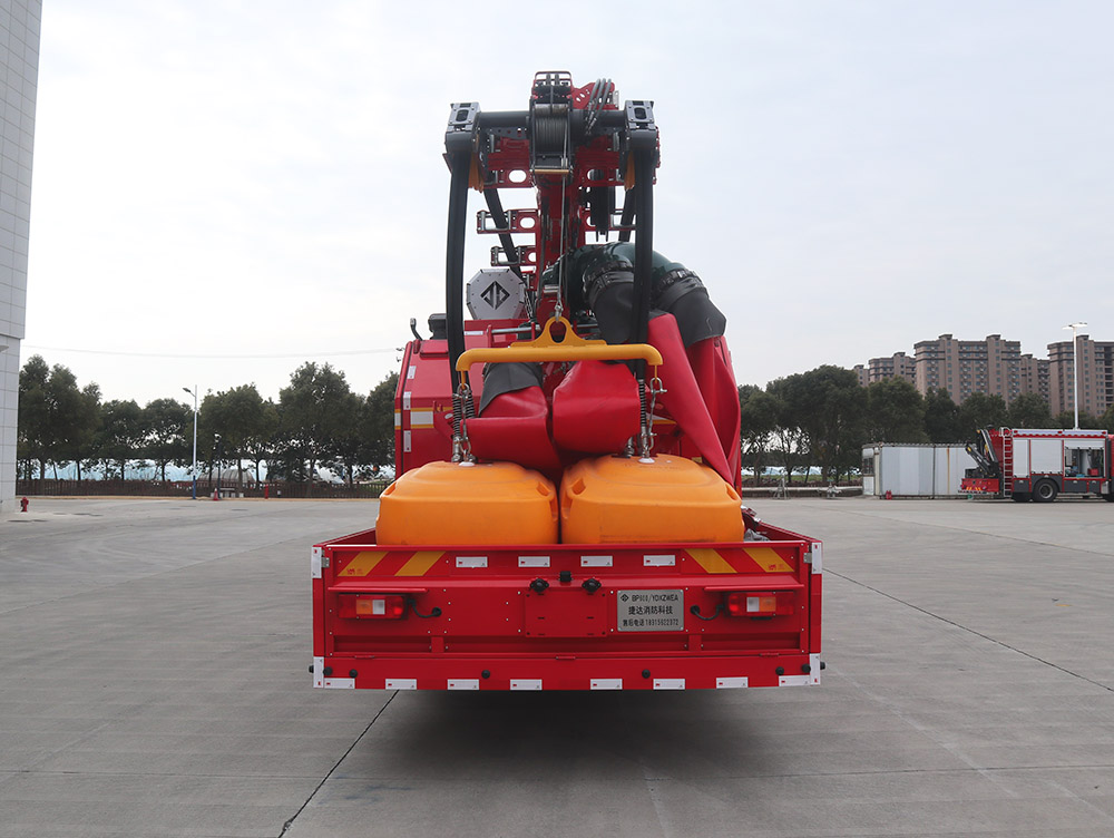 捷達(dá)消防牌SJD5300TXFBP600/YDXZWEA泵浦消防車公告圖片