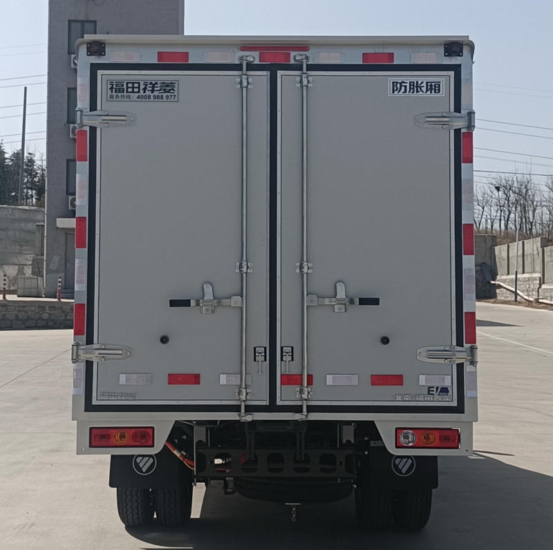 福田牌BJ5032XXYEV4純電動(dòng)廂式貨車公告圖片
