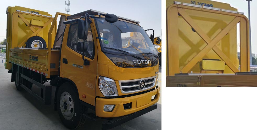 徐工牌XGS5120TFZB6防撞緩沖車公告圖片