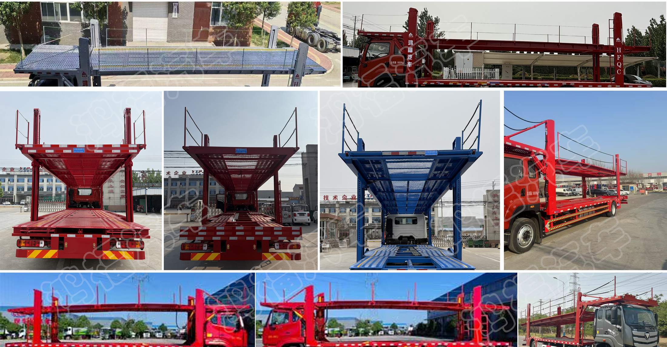 巨運牌LYZ5180TCLBJ車輛運輸車公告圖片