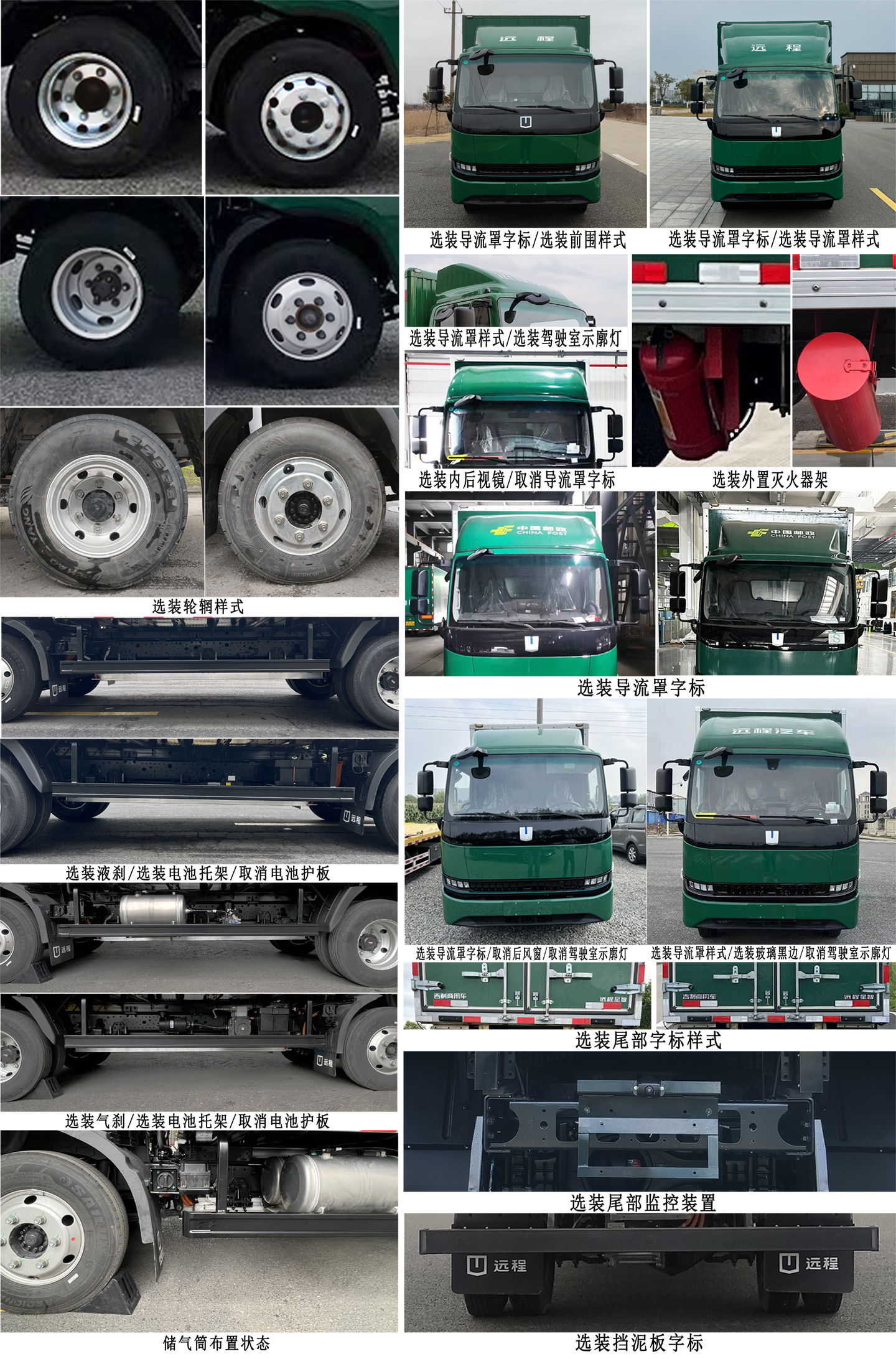 遠(yuǎn)程牌JGL5041XYZBEVGR7純電動(dòng)郵政車公告圖片