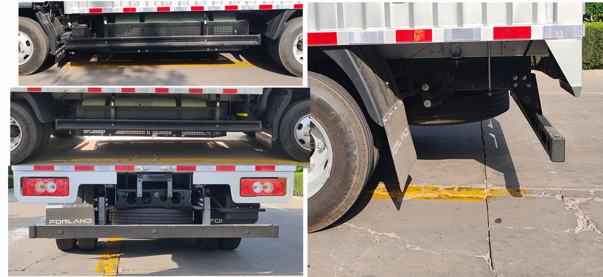 福田牌BJ5044XXY9JCA-58廂式貨車公告圖片