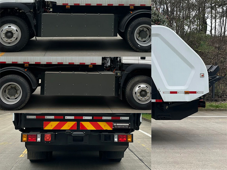 中植汽車牌CDL5140ZYSCDWBEV純電動壓縮式垃圾車公告圖片