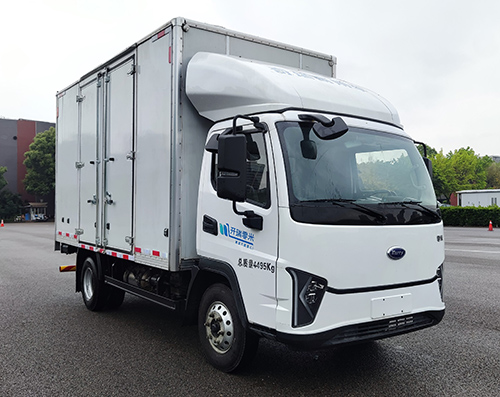 開(kāi)瑞牌SQR5044XXYBEVH75純電動(dòng)廂式貨車公告圖片