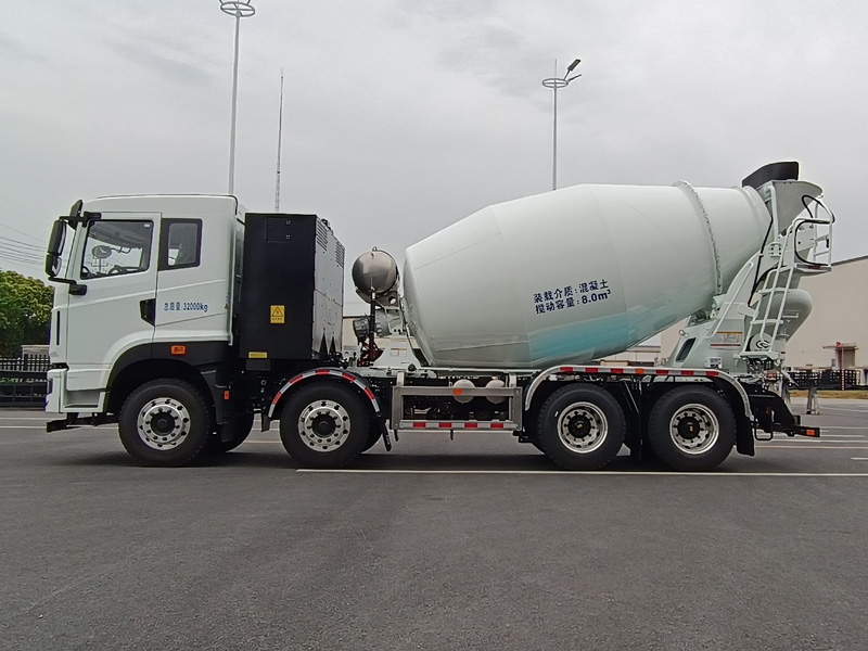 遠程牌HN5320GJBH41CLBEVY純電動混凝土攪拌運輸車公告圖片