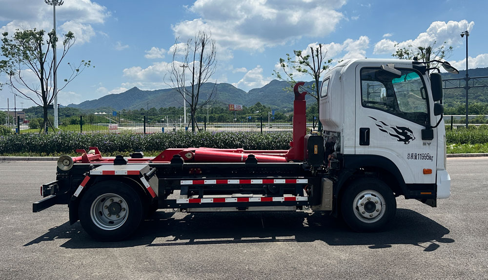 王牌牌CDW5124ZXXH341EZHSEV換電式純電動車廂可卸式垃圾車公告圖片