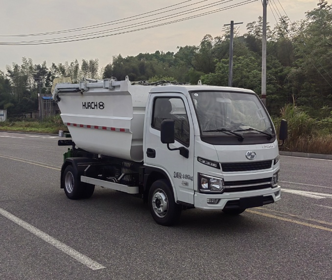 NJL5040ZZZSH1EV型純電動(dòng)自裝卸式垃圾車圖片