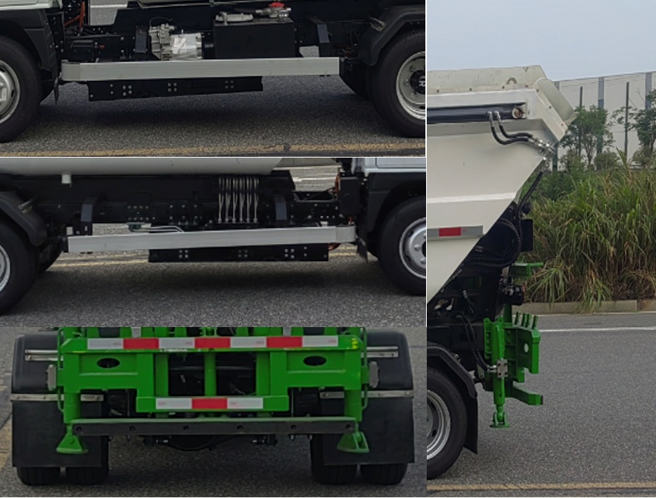 創(chuàng)維牌NJL5040ZZZSH1EV純電動自裝卸式垃圾車公告圖片