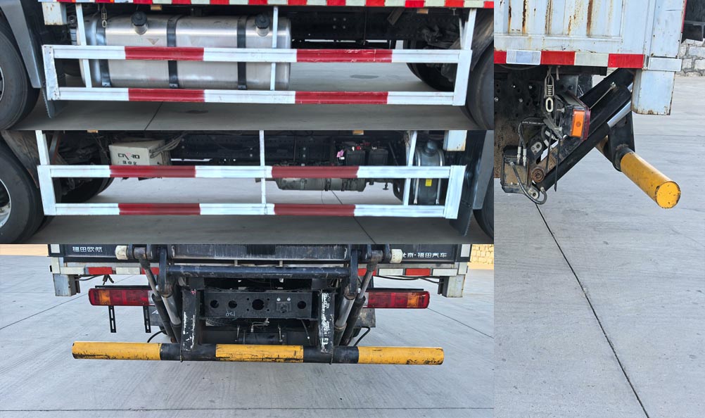 福田牌BJ5186XYK-09翼開啟廂式貨車公告圖片