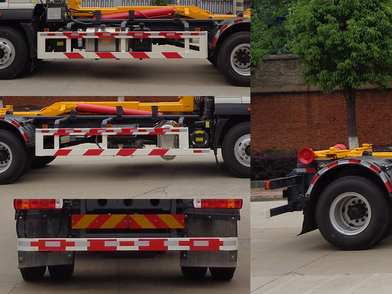 中潔牌XZL5184ZXX6車(chē)廂可卸式垃圾車(chē)公告圖片