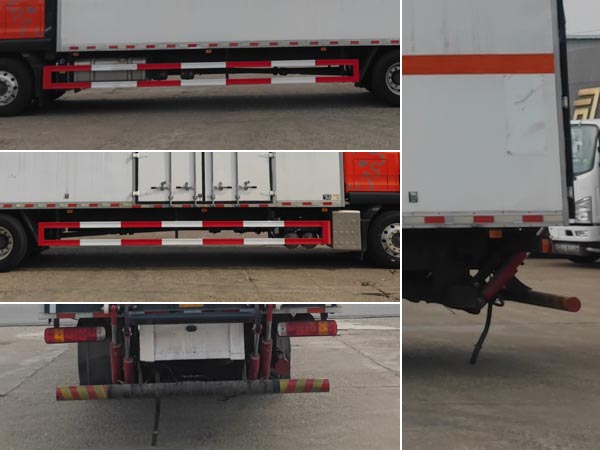 專力牌ZLC5186XRQZ6易燃?xì)怏w廂式運(yùn)輸車公告圖片