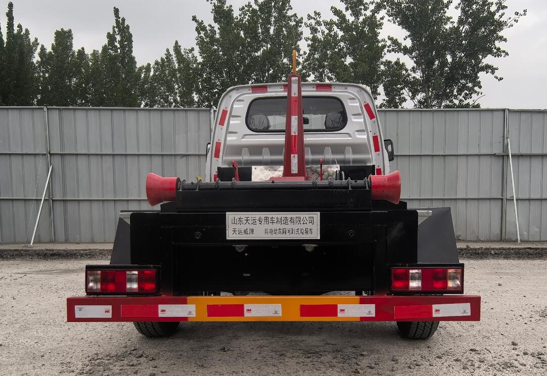 天運(yùn)威牌TYW5030ZXXSQRBEV純電動(dòng)車廂可卸式垃圾車公告圖片