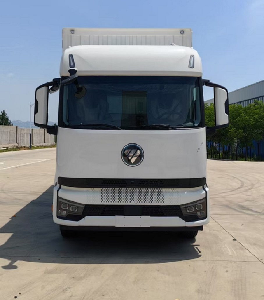 福田牌BJ5186XXYEVK1純電動廂式貨車公告圖片