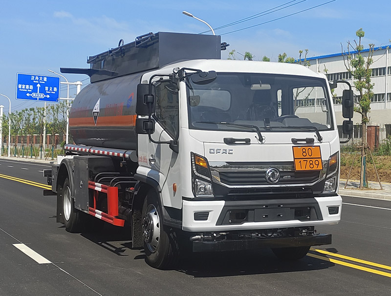 潤知星牌SCS5150GFWEQ6腐蝕性物品罐式運輸車公告圖片