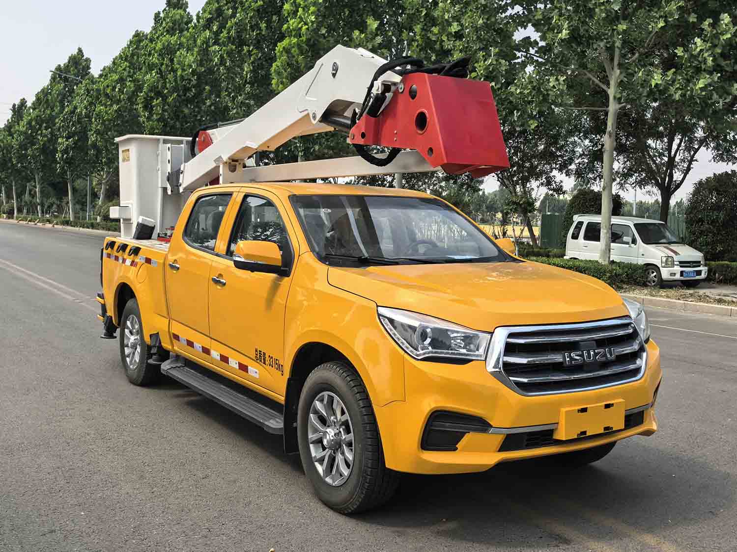 鴻昇久邦牌JBP5030JGKQL6高空作業(yè)車