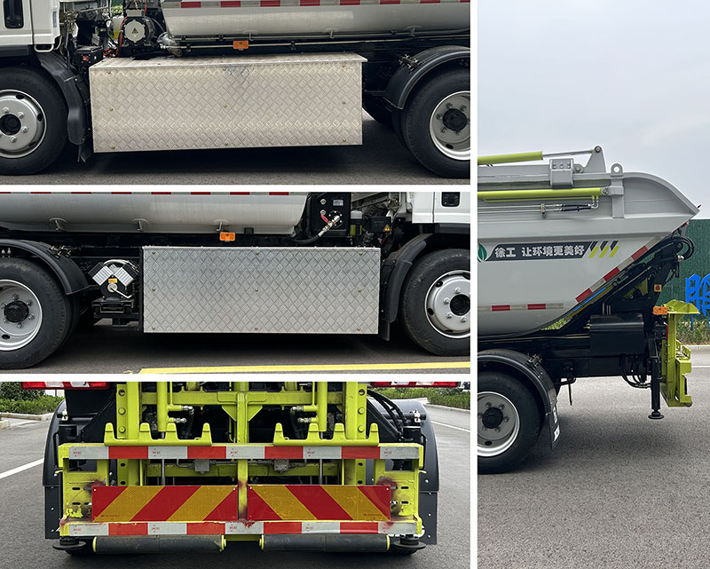 徐工牌XGH5120ZZZXBEVG純電動自裝卸式垃圾車公告圖片