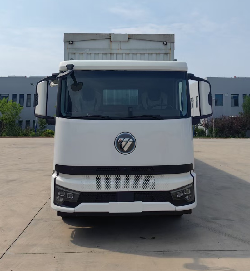 福田牌BJ5186XYKEVL純電動翼開啟廂式貨車公告圖片