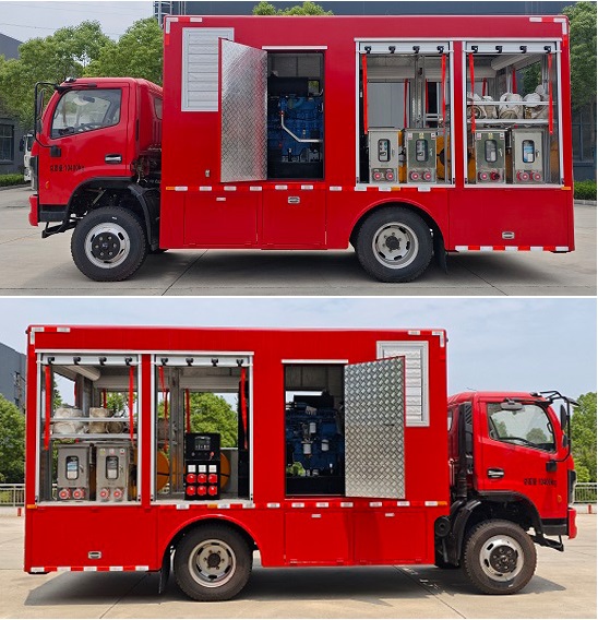 程力威牌CLW5100TPSADY大流量排水搶險(xiǎn)車公告圖片