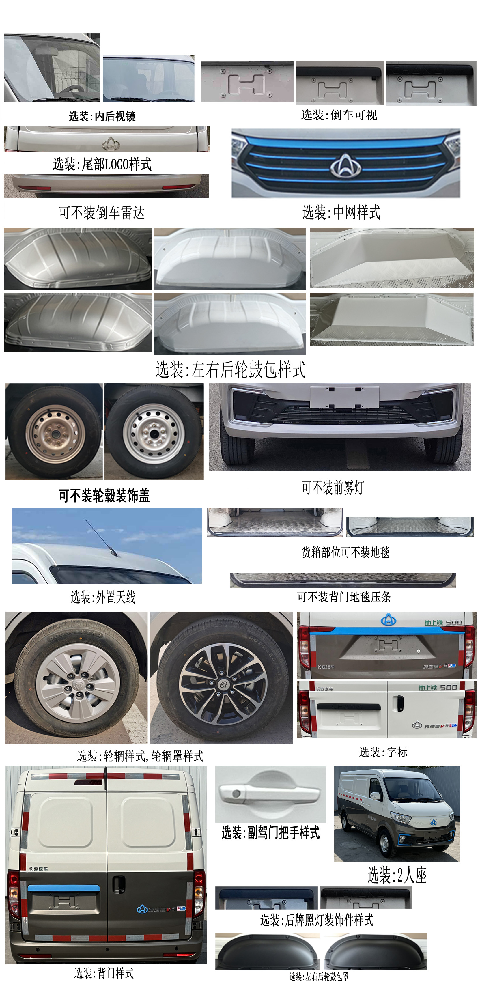 長(zhǎng)安牌SC5039XXYAAADBEV純電動(dòng)廂式貨車公告圖片