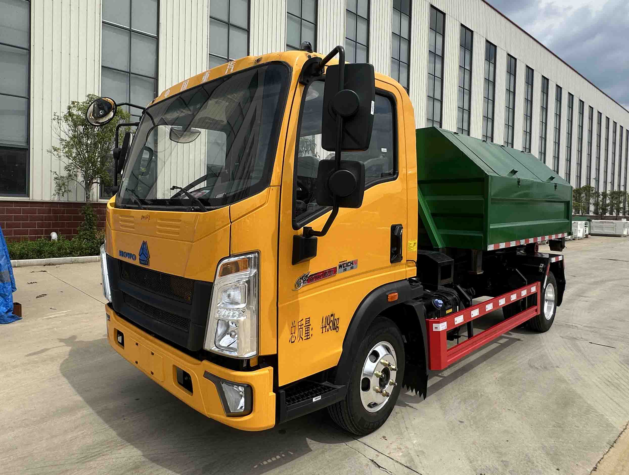 楚帝牌DCD5048ZXXZZ6車廂可卸式垃圾車公告圖片