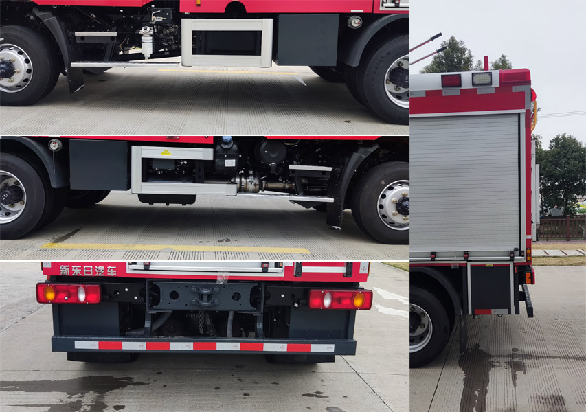 新東日牌YZR5110GXFSG45/X6水罐消防車(chē)公告圖片