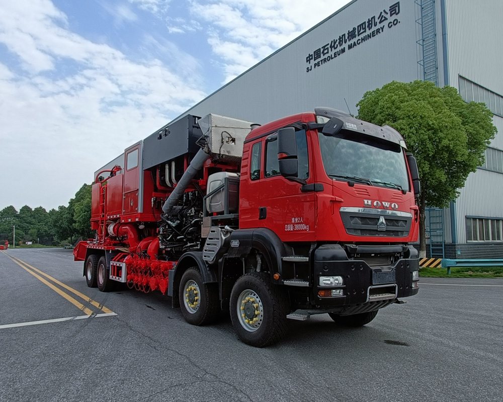 四機(jī)牌SJX5380THS混砂車