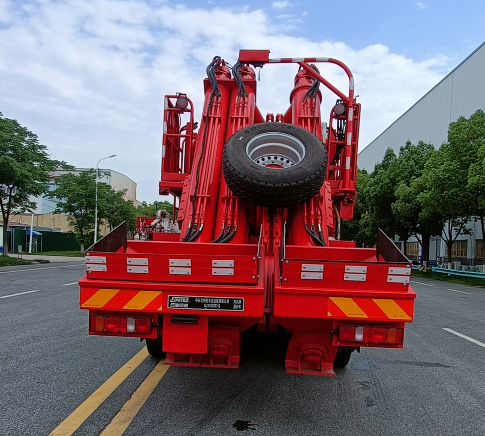 四機(jī)牌SJX5380THS混砂車公告圖片