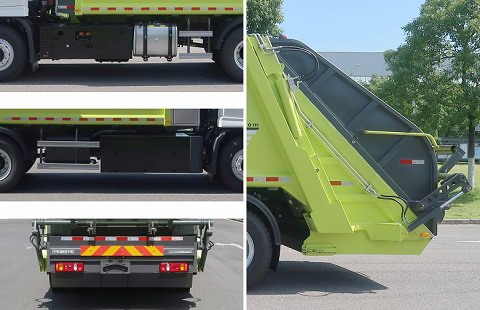 中聯(lián)牌ZBH5180ZYSDNSHEV甲醇插電式增程混合動(dòng)力壓縮式垃圾車公告圖片