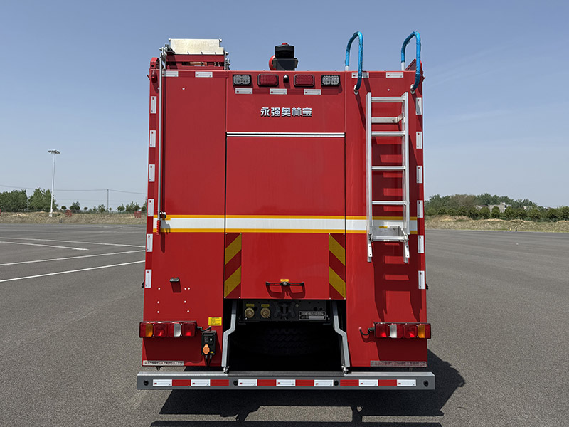 永強(qiáng)奧林寶牌RY5191GXFAP50/13壓縮空氣泡沫消防車公告圖片