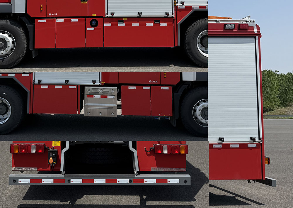 永強(qiáng)奧林寶牌RY5191GXFAP50/13壓縮空氣泡沫消防車公告圖片