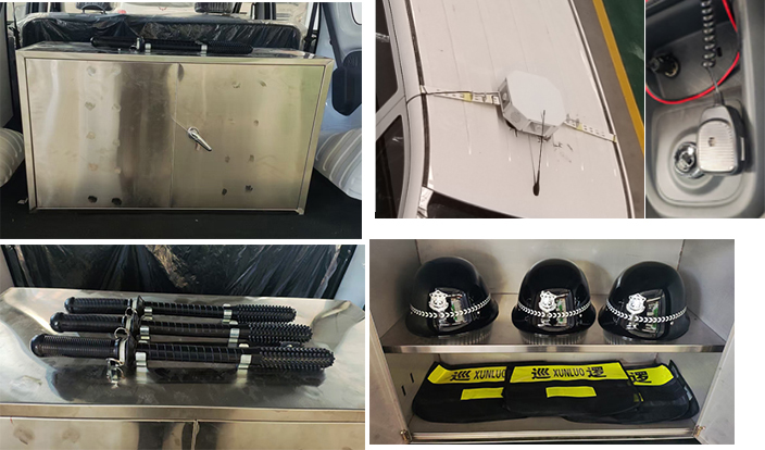 華茂駿捷牌LHC5021TXUEV純電動巡邏車公告圖片